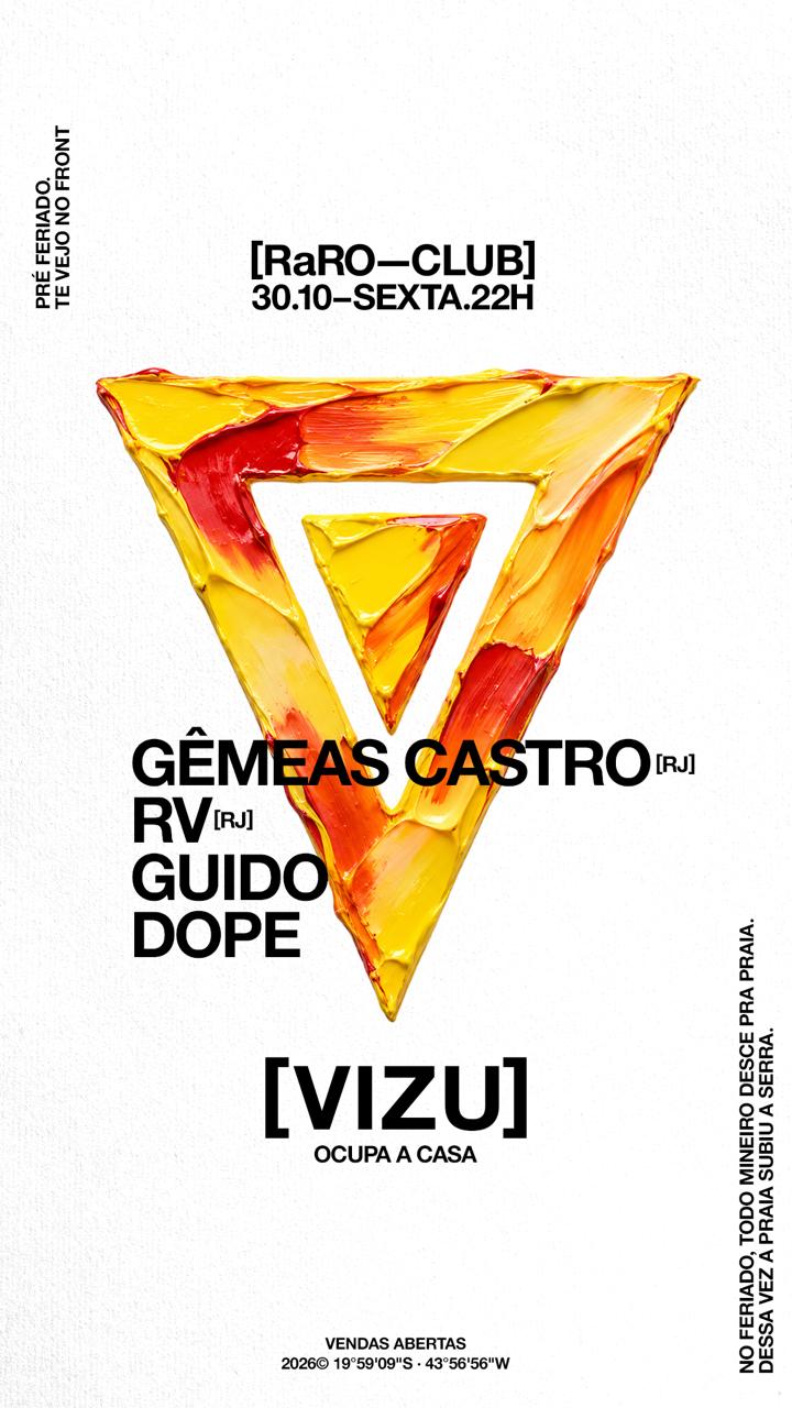 Banner da festa VIZU
